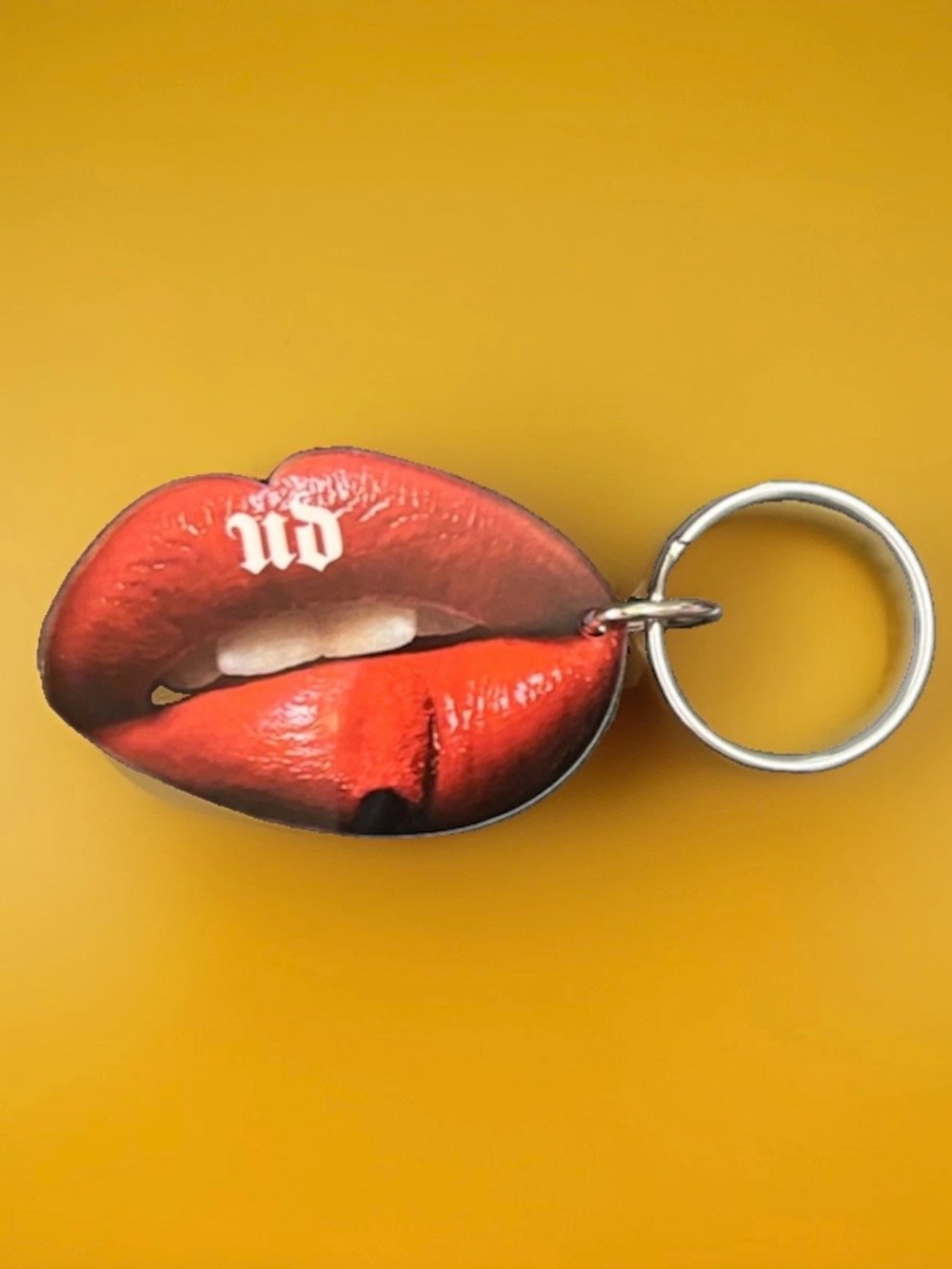 Urban Decay Red Lip Logo Keychain - Women Accessories New in Packaging
